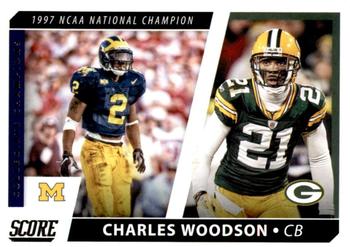 2021 Score - Collegiate Champions #CC7 Charles Woodson Front
