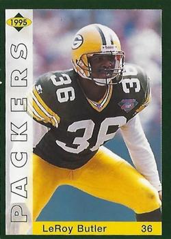 1995 Green Bay Packers Police - Pillsbury / Green Giant, Your Local Law Enforcement Agency #10 LeRoy Butler Front