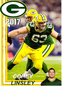 2017 Green Bay Packers Police - St. Francis Police Department #9 Corey Linsley Front