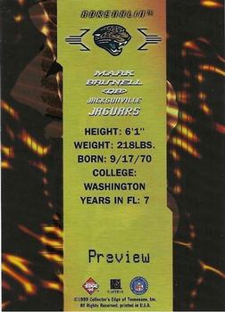 1999 Collector's Edge First Place - Adrenalin Previews #A10 Mark Brunell Back