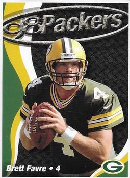 1998 Green Bay Packers Police - Wauwatosa Police Department, Boston Store #9 Brett Favre Front