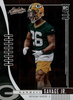 2019 Panini Absolute - Retail #158 Darnell Savage Jr. Front