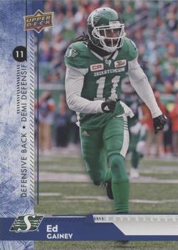 2018 Upper Deck CFL - Blue #116 Ed Gainey Front