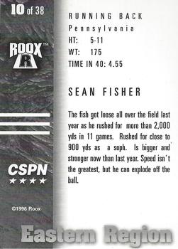 1996 Roox Prep Stars AT/EA/SE - Eastern Region #10 Sean Fisher Back