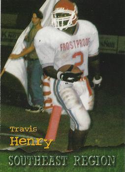 1996 Roox Prep Stars AT/EA/SE - Southeast Region #9 Travis Henry Front
