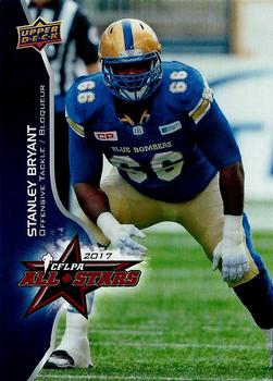 2017 Upper Deck CFLPA All-Stars #AS-2 Stanley Bryant Front