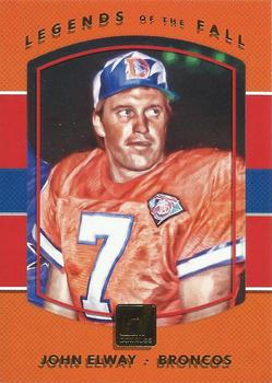 2017 Donruss - Legends of the Fall Red #10 John Elway Front