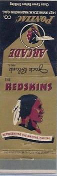 1951 Arcade Pontiac Washington Redskins #NNO John Badaczewski Back