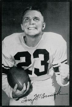 1953 Los Angeles Rams #NNO Tom McCormick Front