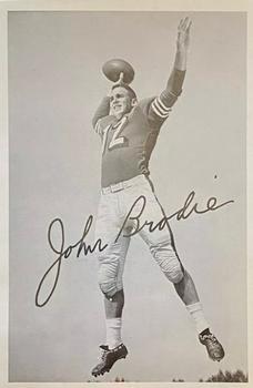 1957 San Francisco 49ers #NNO John Brodie Front