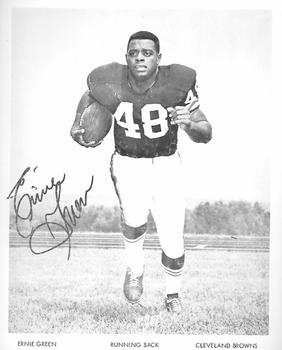 1968 Cleveland Browns 7x8 #NNO Ernie Green Front