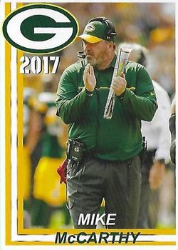 2017 Green Bay Packers Police - City of Oconomowoc Police Department #2 Mike McCarthy Front