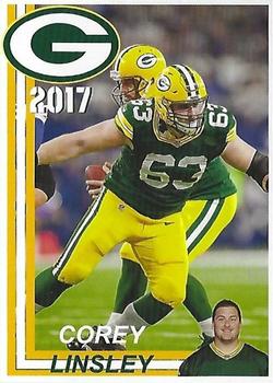 2017 Green Bay Packers Police - City of Oconomowoc Police Department #9 Corey Linsley Front