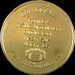 1969 New Orleans Saints Doubloons #NNO Don McCall Back