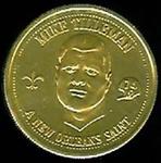 1969 New Orleans Saints Doubloons #NNO Mike Tilleman Front