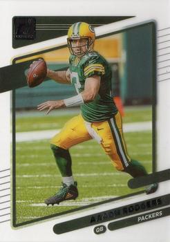 2021 Clearly Donruss #17 Aaron Rodgers Front