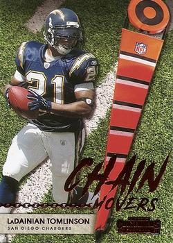 2021 Panini Contenders - Chain Movers Ruby #CM-LTO LaDainian Tomlinson Front