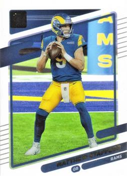 2021 Clearly Donruss - Gold #26 Matthew Stafford Front