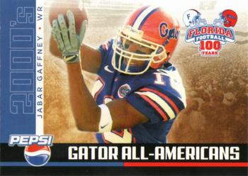 2006 Florida Gators All-Americans #NNO Jabar Gaffney Front