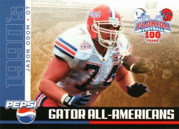 2006 Florida Gators All-Americans #NNO Jason Odom Front