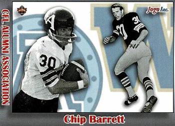 2022 JOGO CFL Alumni Series 36 #744 Chip Barrett Front