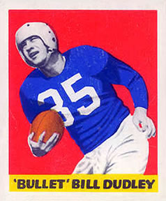1948 Leaf #36 Bill Dudley Front