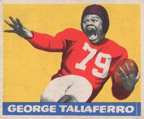 1948 Leaf #20 George Taliaferro Front