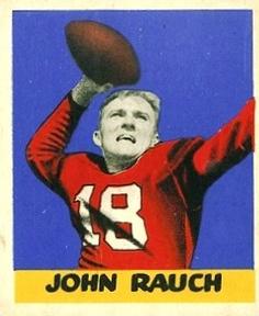 1948 Leaf #50 John Rauch Front