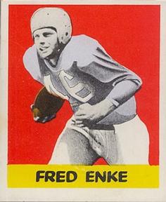 1948 Leaf #82 Fred Enke Front