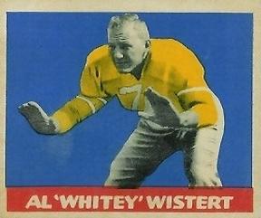 1949 Leaf #35 Al Wistert Front