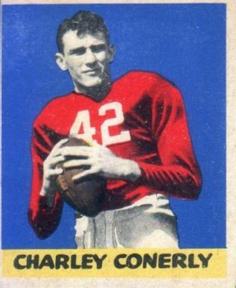 1949 Leaf #49 Charley Conerly Front
