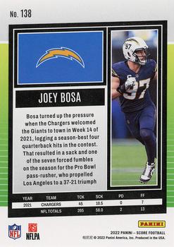 2022 Score #138 Joey Bosa Back