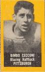 1950 Topps Felt Backs #NNO Bimbo Cecconi Front