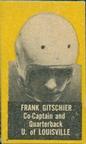 1950 Topps Felt Backs #NNO Frank Gitschier Front