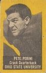 1950 Topps Felt Backs #NNO Pete Perini Front