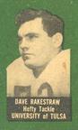 1950 Topps Felt Backs #NNO Dave Rakestraw Front