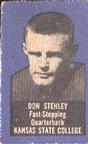 1950 Topps Felt Backs #NNO Don Stehley Front