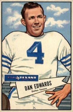 1952 Bowman Large #77 Dan Edwards Front