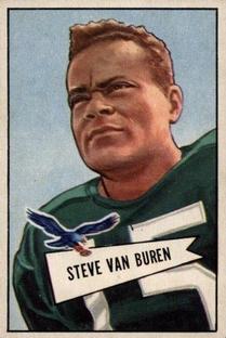 1952 Bowman Small #45 Steve Van Buren Front