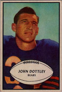 1953 Bowman #2 John Dottley Front
