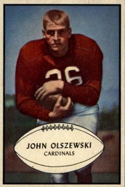 1953 Bowman #45 John Olszewski Front