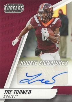 2022 Panini Chronicles Draft Picks - Threads Rookie Signatures #TH-TRE Tre Turner Front