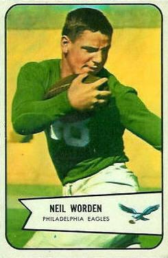 1954 Bowman #120 Neil Worden Front