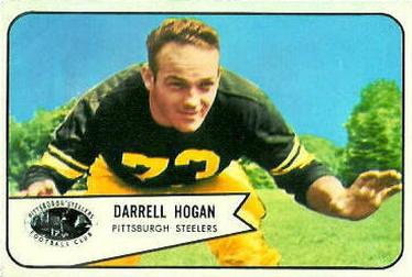 1954 Bowman #37 Darrell Hogan Front