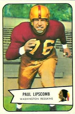 1954 Bowman #83 Paul Lipscomb Front