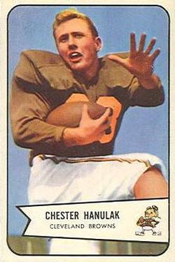 1954 Bowman #90 Chester Hanulak Front