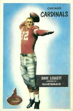 1955 Bowman #31 Dave Leggett Front