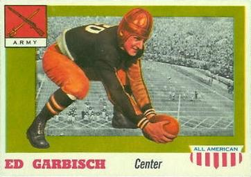 1955 Topps All-American #44 Ed Garbisch Front