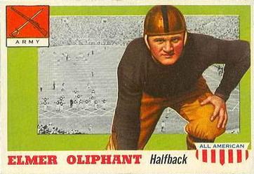 1955 Topps All-American #45 Elmer Oliphant Front