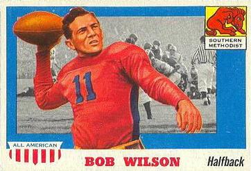 1955 Topps All-American #71 Bob Wilson Front